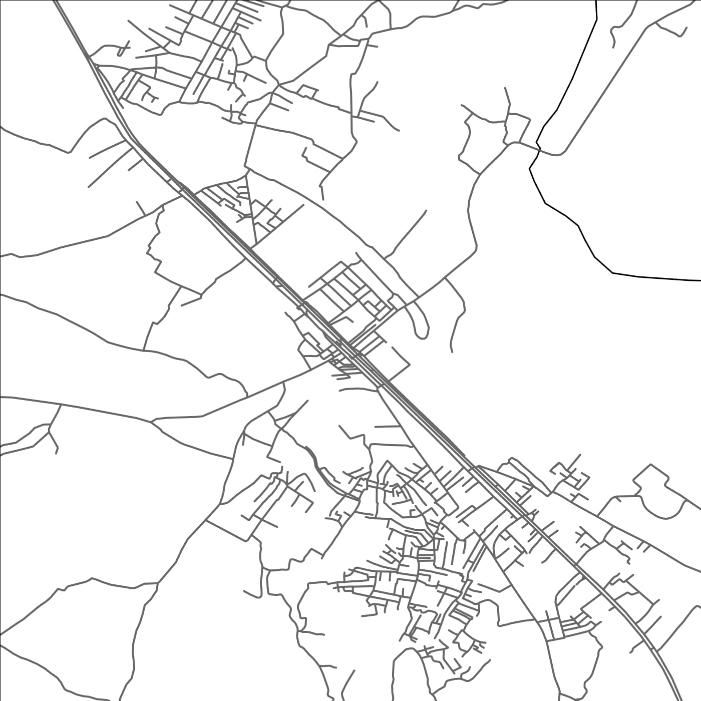 ROAD MAP OF GUJAR KHAN, PAKISTAN BY MAPBAKES