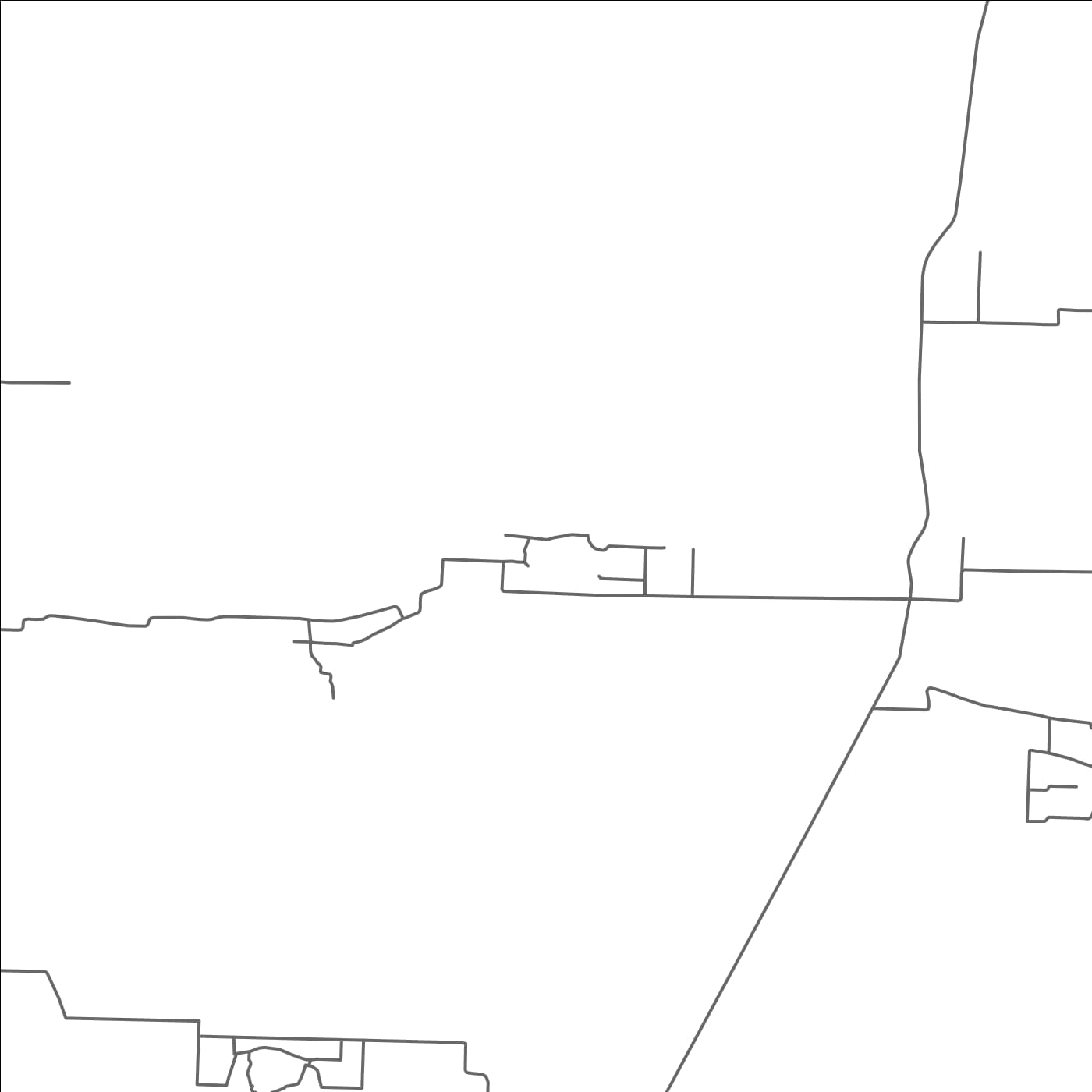 ROAD MAP OF HADALI, PAKISTAN BY MAPBAKES