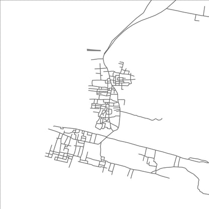 ROAD MAP OF JIWANI, PAKISTAN BY MAPBAKES