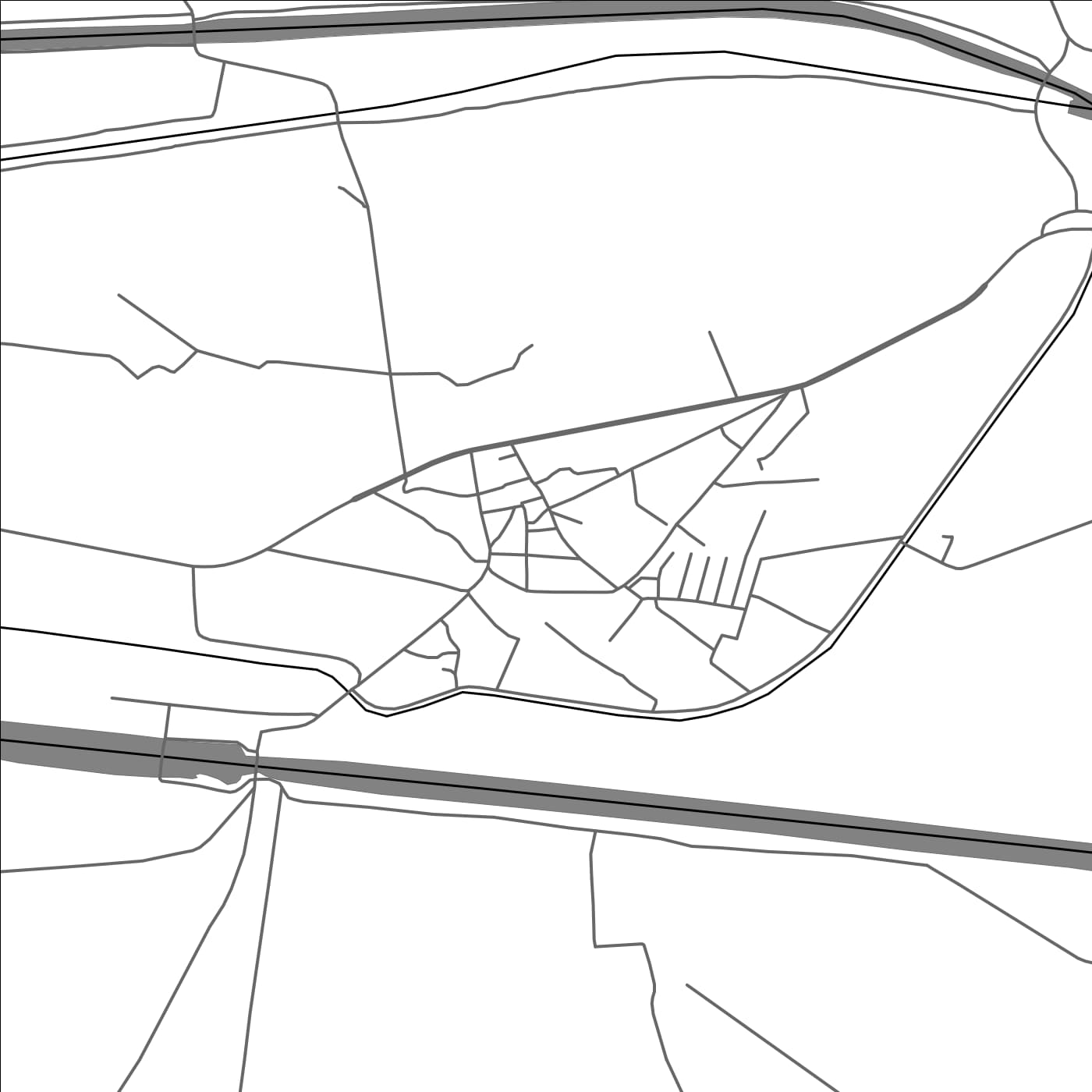 ROAD MAP OF KASHMOR, PAKISTAN BY MAPBAKES