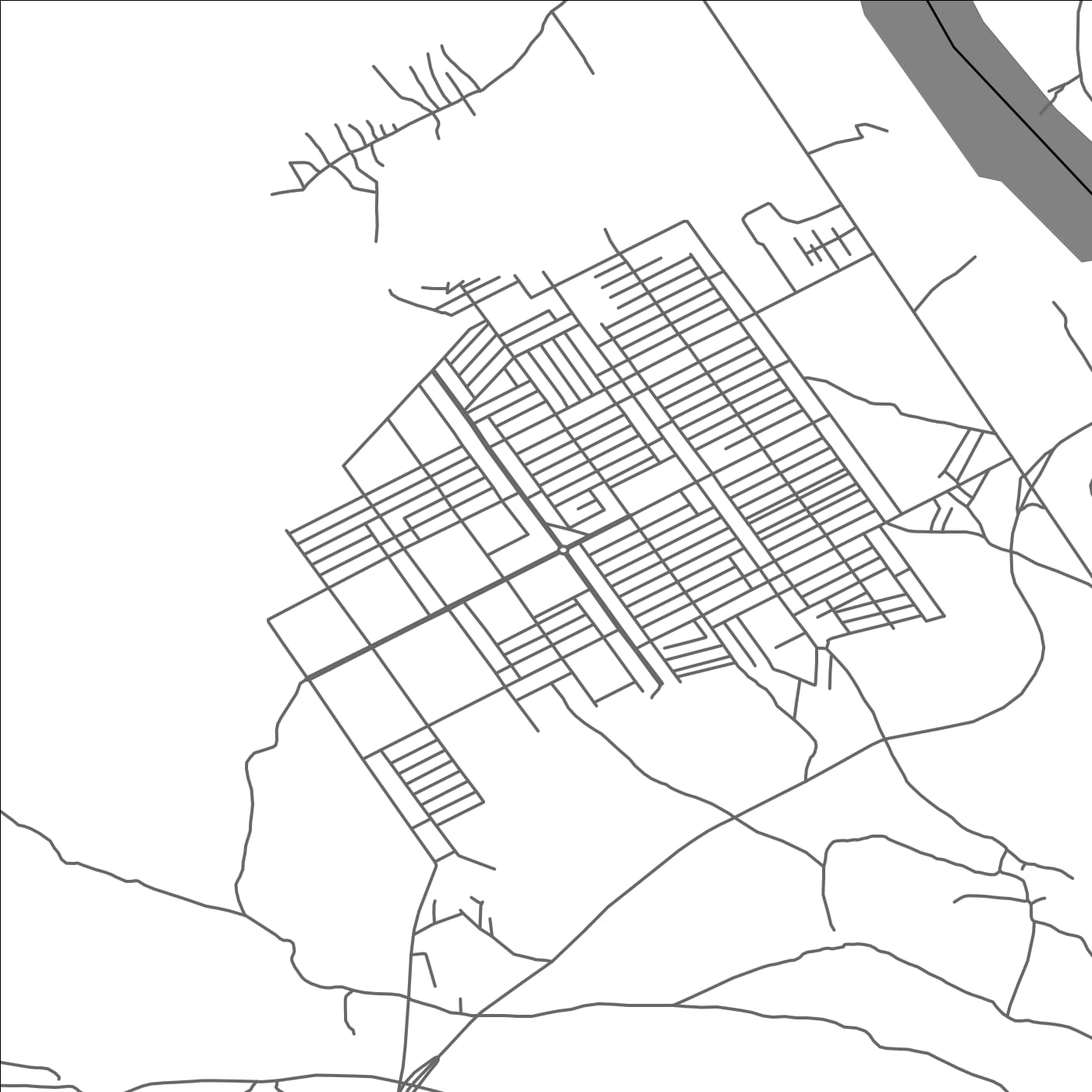 ROAD MAP OF KHALABAT, PAKISTAN BY MAPBAKES