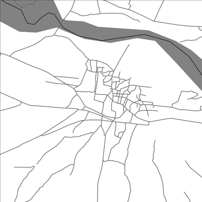 ROAD MAP OF LAKKI, PAKISTAN BY MAPBAKES