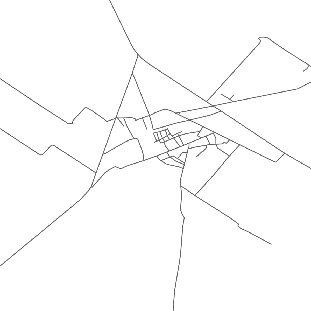 ROAD MAP OF LALIAN, PAKISTAN BY MAPBAKES
