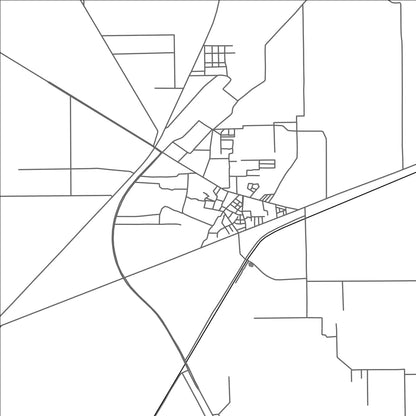 ROAD MAP OF MAILSI, PAKISTAN BY MAPBAKES