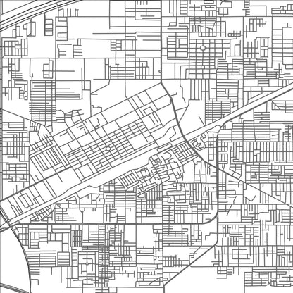 ROAD MAP OF OKARA, PAKISTAN BY MAPBAKES