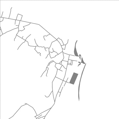 ROAD MAP OF PASNI, PAKISTAN BY MAPBAKES