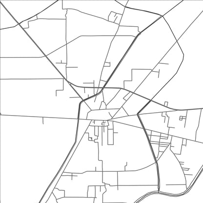 ROAD MAP OF PHALIA, PAKISTAN BY MAPBAKES