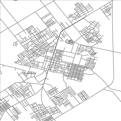 ROAD MAP OF PIR MAHAL, PAKISTAN BY MAPBAKES