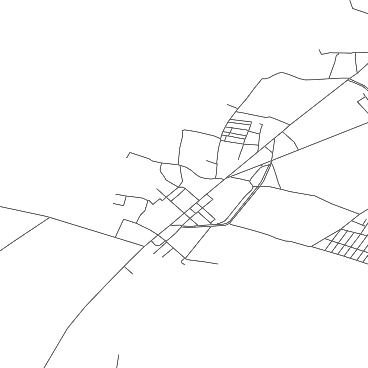 ROAD MAP OF PISHIN, PAKISTAN BY MAPBAKES