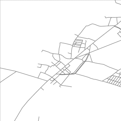 ROAD MAP OF PISHIN, PAKISTAN BY MAPBAKES