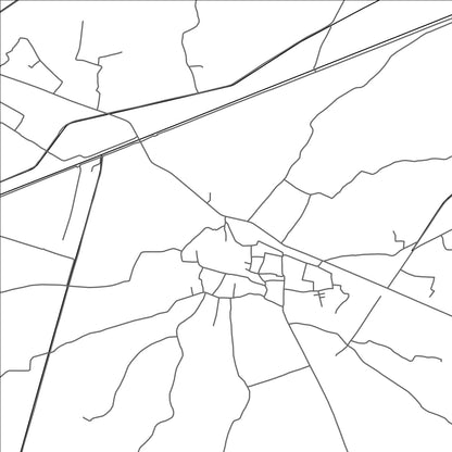 ROAD MAP OF RAJA JANG, PAKISTAN BY MAPBAKES