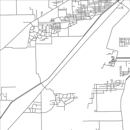 ROAD MAP OF SADDIQABAD, PAKISTAN BY MAPBAKES