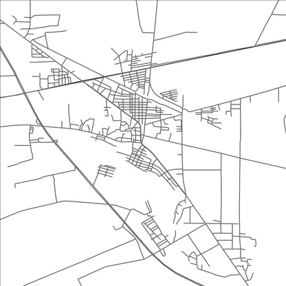 ROAD MAP OF SAKRAND, PAKISTAN BY MAPBAKES