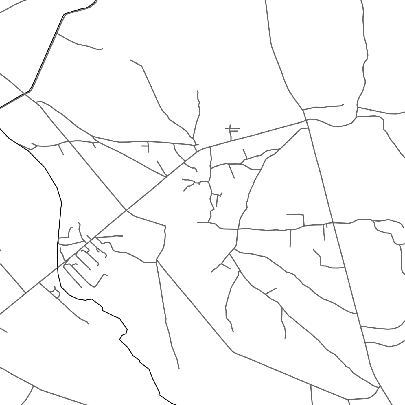 ROAD MAP OF SHABQADAR, PAKISTAN BY MAPBAKES