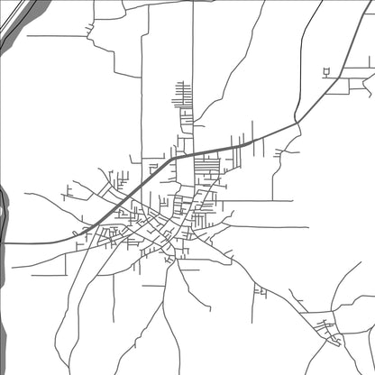 ROAD MAP OF SHARQPUR SHARIF, PAKISTAN BY MAPBAKES