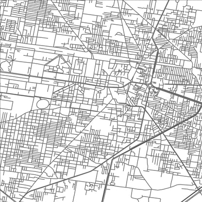 ROAD MAP OF SHEKHUPURA, PAKISTAN BY MAPBAKES