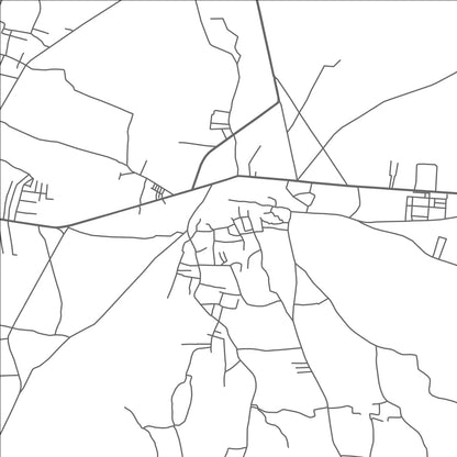 ROAD MAP OF TALAGANG, PAKISTAN BY MAPBAKES