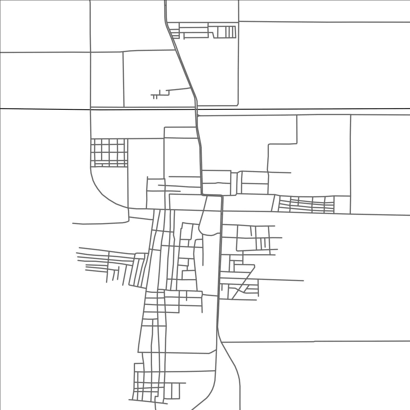 ROAD MAP OF YAZMAN, PAKISTAN BY MAPBAKES