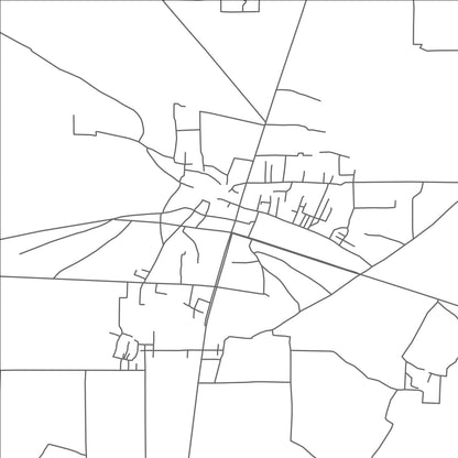 ROAD MAP OF ZAFARWAL, PAKISTAN BY MAPBAKES