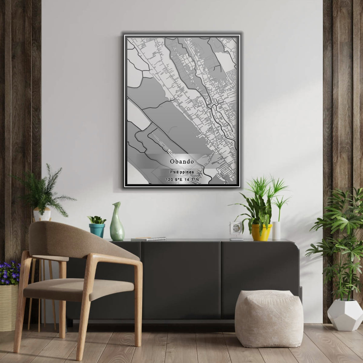 ROAD MAP OF OBANDO, PHILIPPINES BY MAPBAKES