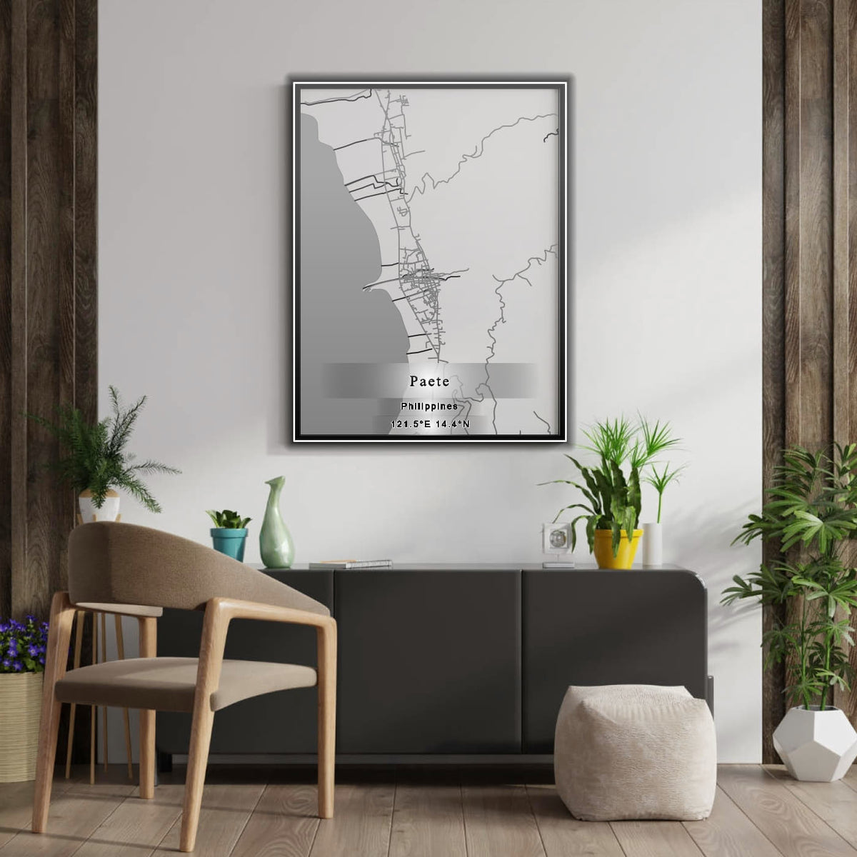 ROAD MAP OF PAETE, PHILIPPINES BY MAPBAKES