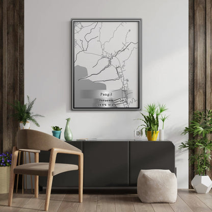 ROAD MAP OF PANGIL, PHILIPPINES BY MAPBAKES