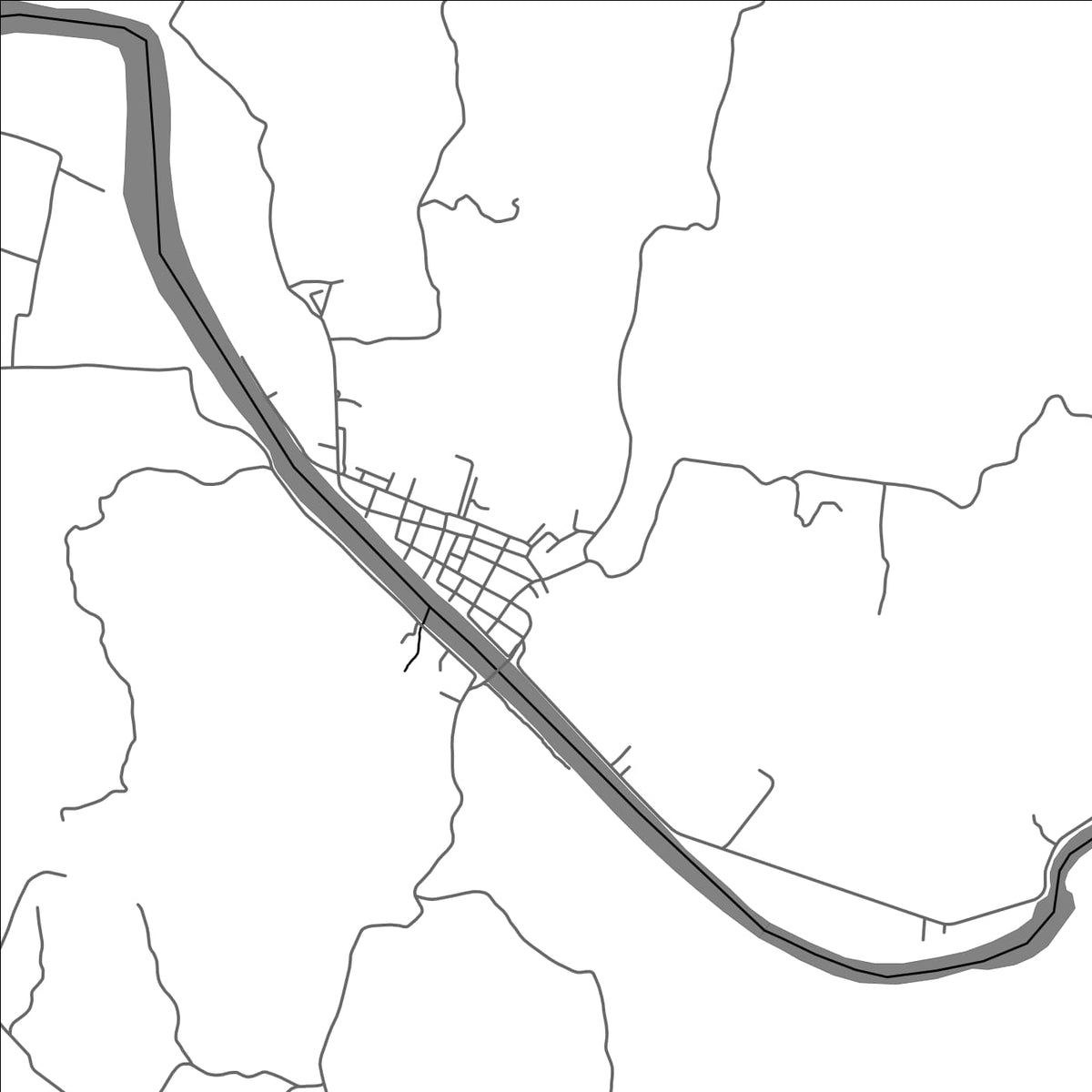 ROAD MAP OF AGNO, PHILIPPINES BY MAPBAKES