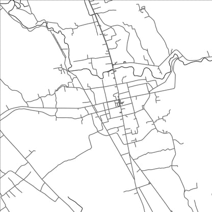 ROAD MAP OF AGOO, PHILIPPINES BY MAPBAKES