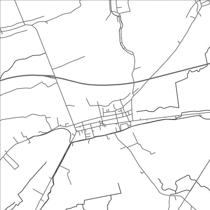 ROAD MAP OF ALIAGA, PHILIPPINES BY MAPBAKES
