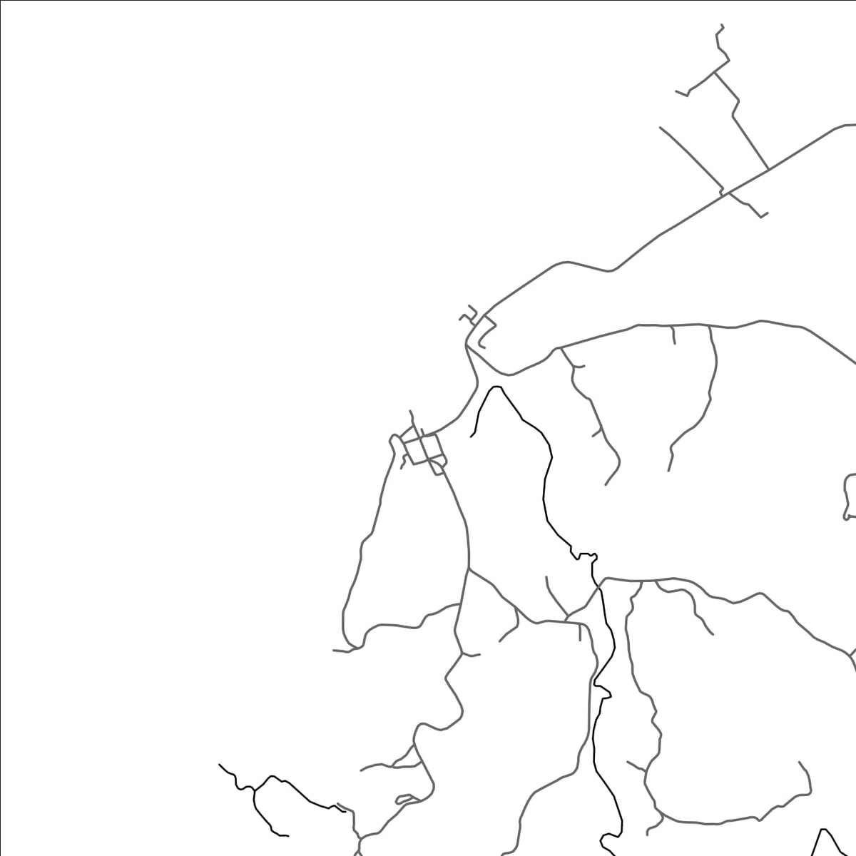 ROAD MAP OF ALOGUINSAN, PHILIPPINES BY MAPBAKES