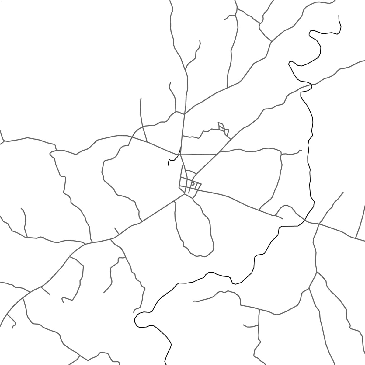 ROAD MAP OF ANTEQUERA, PHILIPPINES BY MAPBAKES