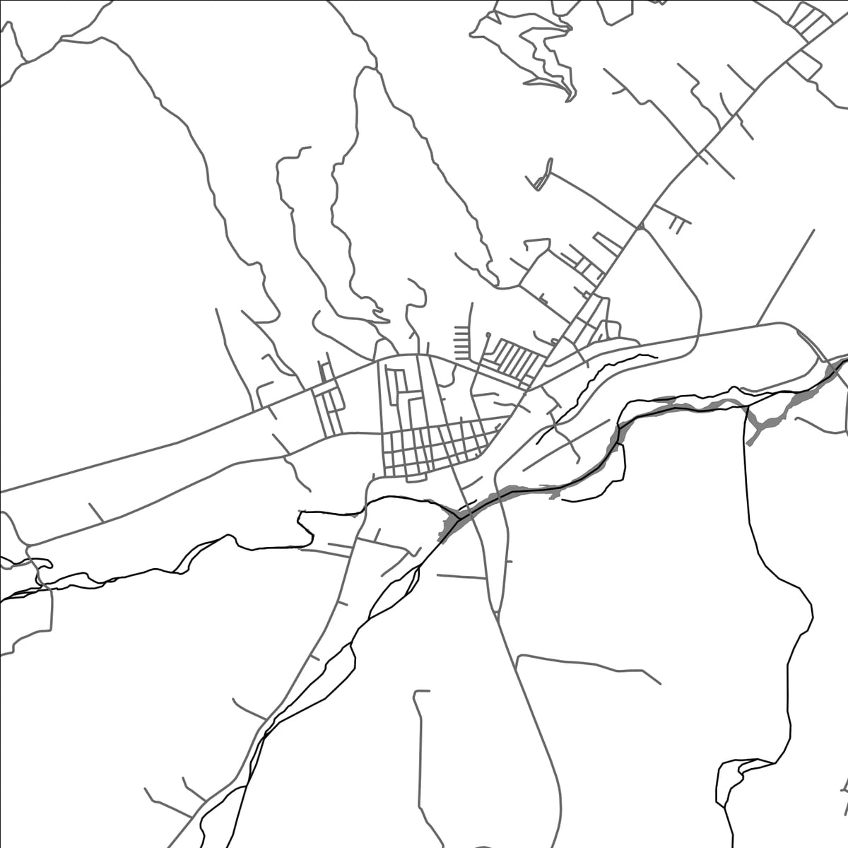 ROAD MAP OF ARITAO, PHILIPPINES BY MAPBAKES