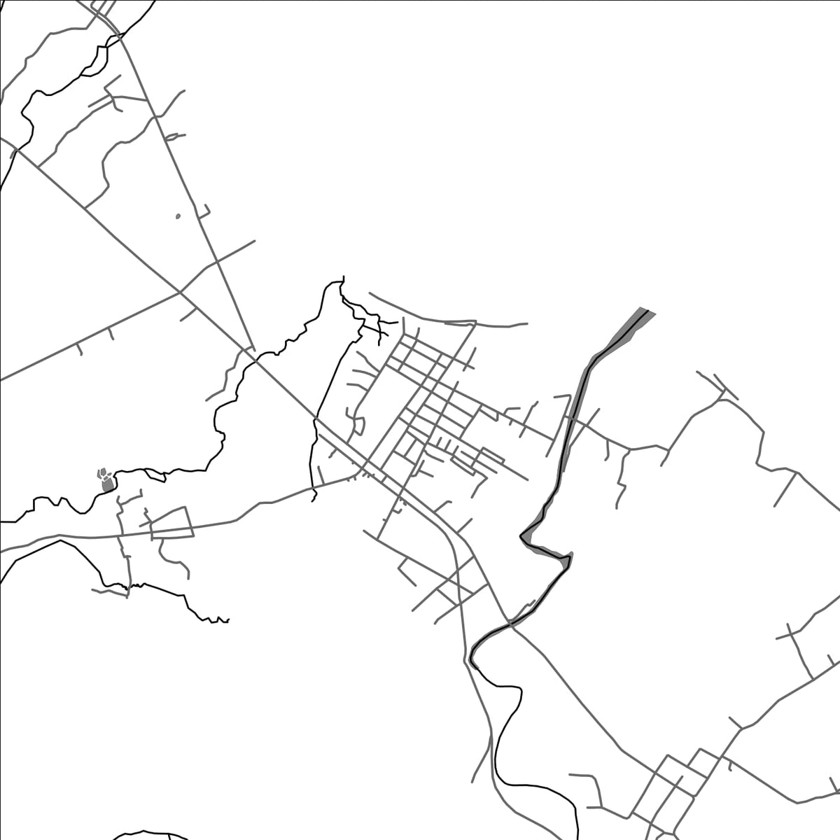 ROAD MAP OF BACACAY, PHILIPPINES BY MAPBAKES