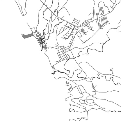 ROAD MAP OF BAGAC, PHILIPPINES BY MAPBAKES