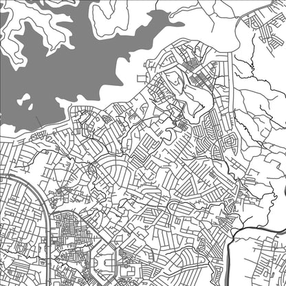 ROAD MAP OF BAGONG SILANGAN, PHILIPPINES BY MAPBAKES