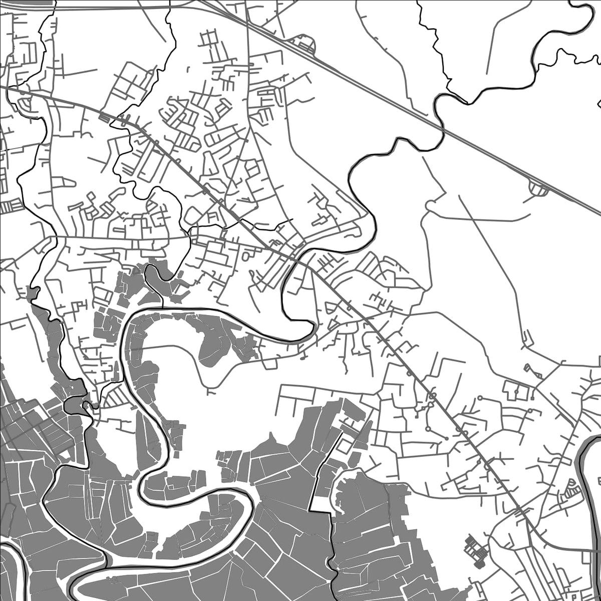 ROAD MAP OF BALAGTAS, PHILIPPINES BY MAPBAKES