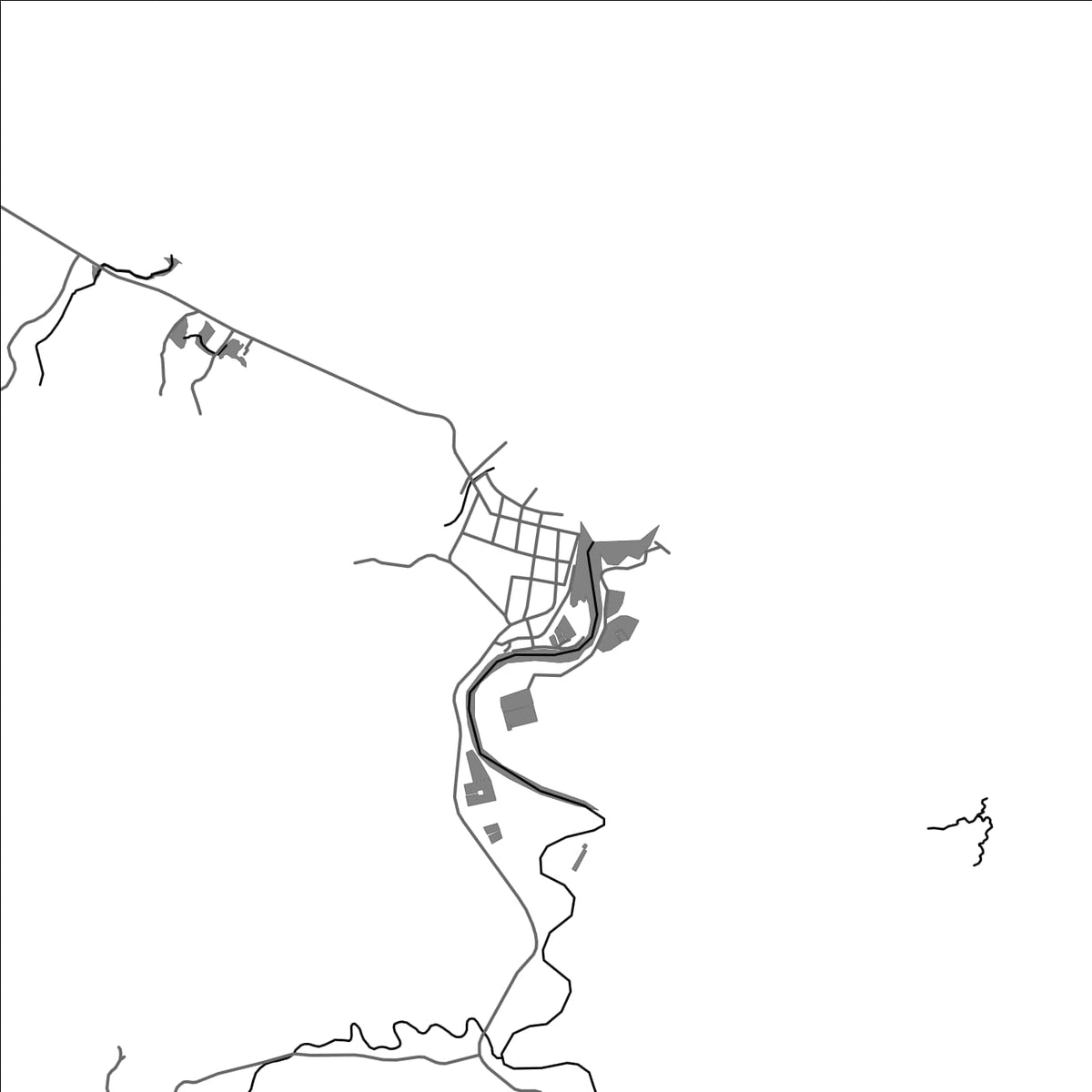 ROAD MAP OF BALENO, PHILIPPINES BY MAPBAKES