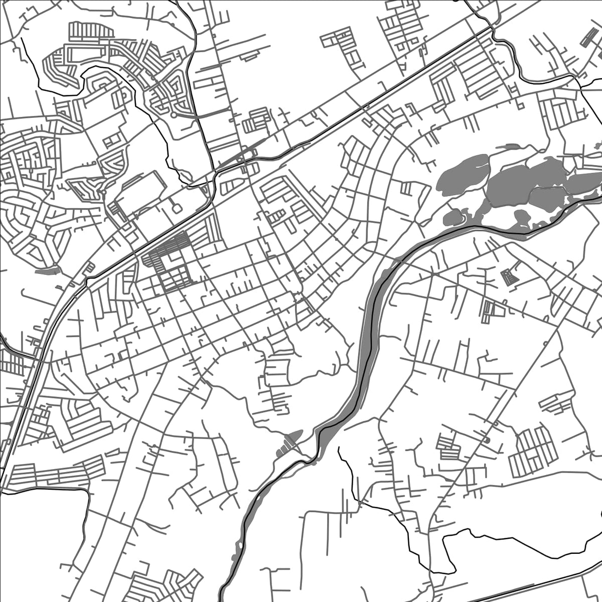 ROAD MAP OF BALIUAG, PHILIPPINES BY MAPBAKES