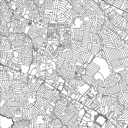 ROAD MAP OF BANCO FILIPINO INTERNATIONAL VILLAGE, PHILIPPINES BY MAPBAKES