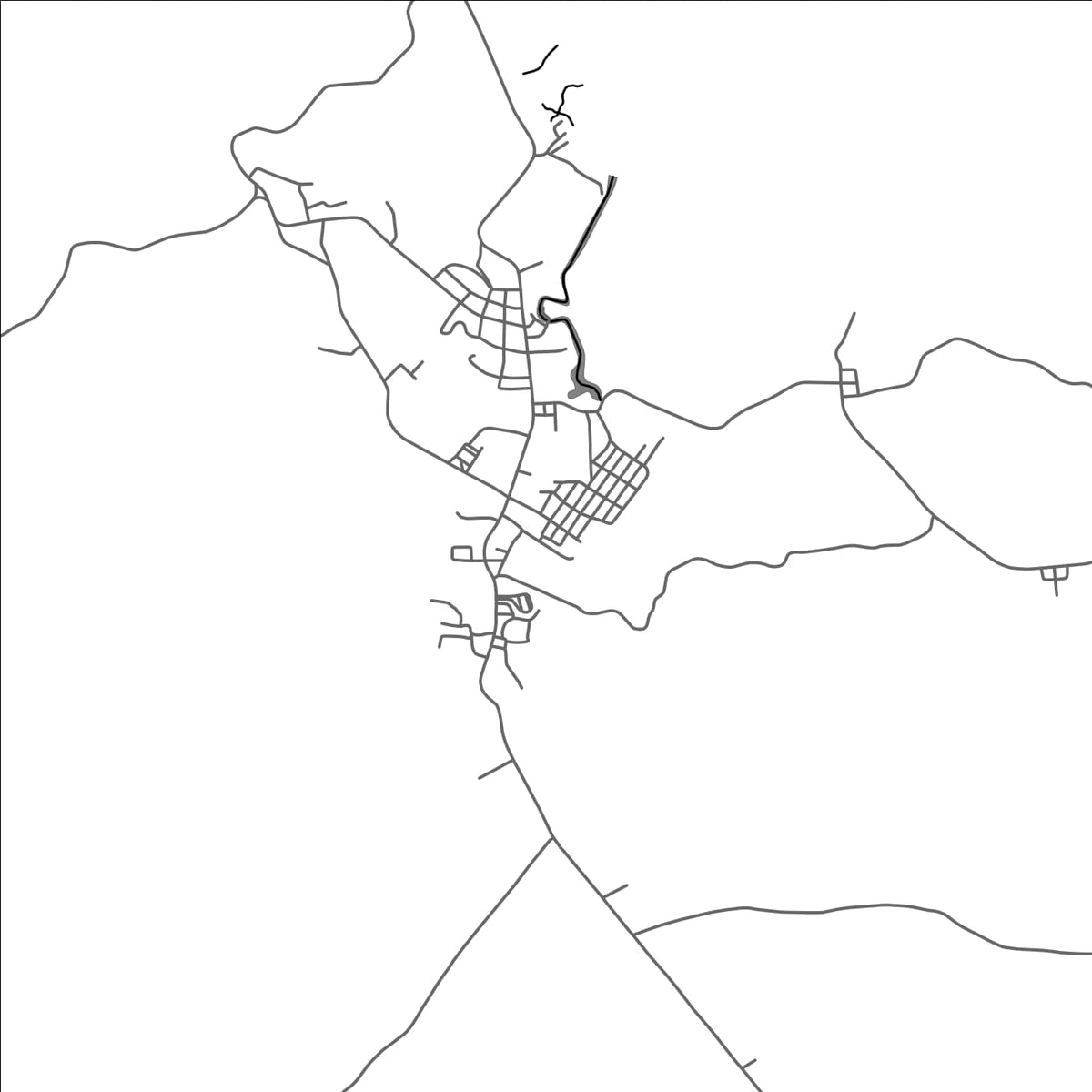 ROAD MAP OF BAROBO, PHILIPPINES BY MAPBAKES