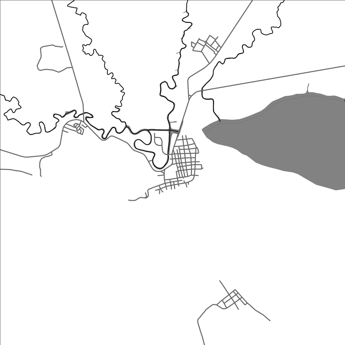 ROAD MAP OF BASEY, PHILIPPINES BY MAPBAKES