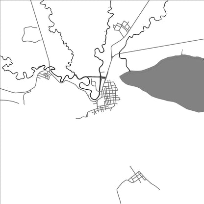 ROAD MAP OF BASEY, PHILIPPINES BY MAPBAKES