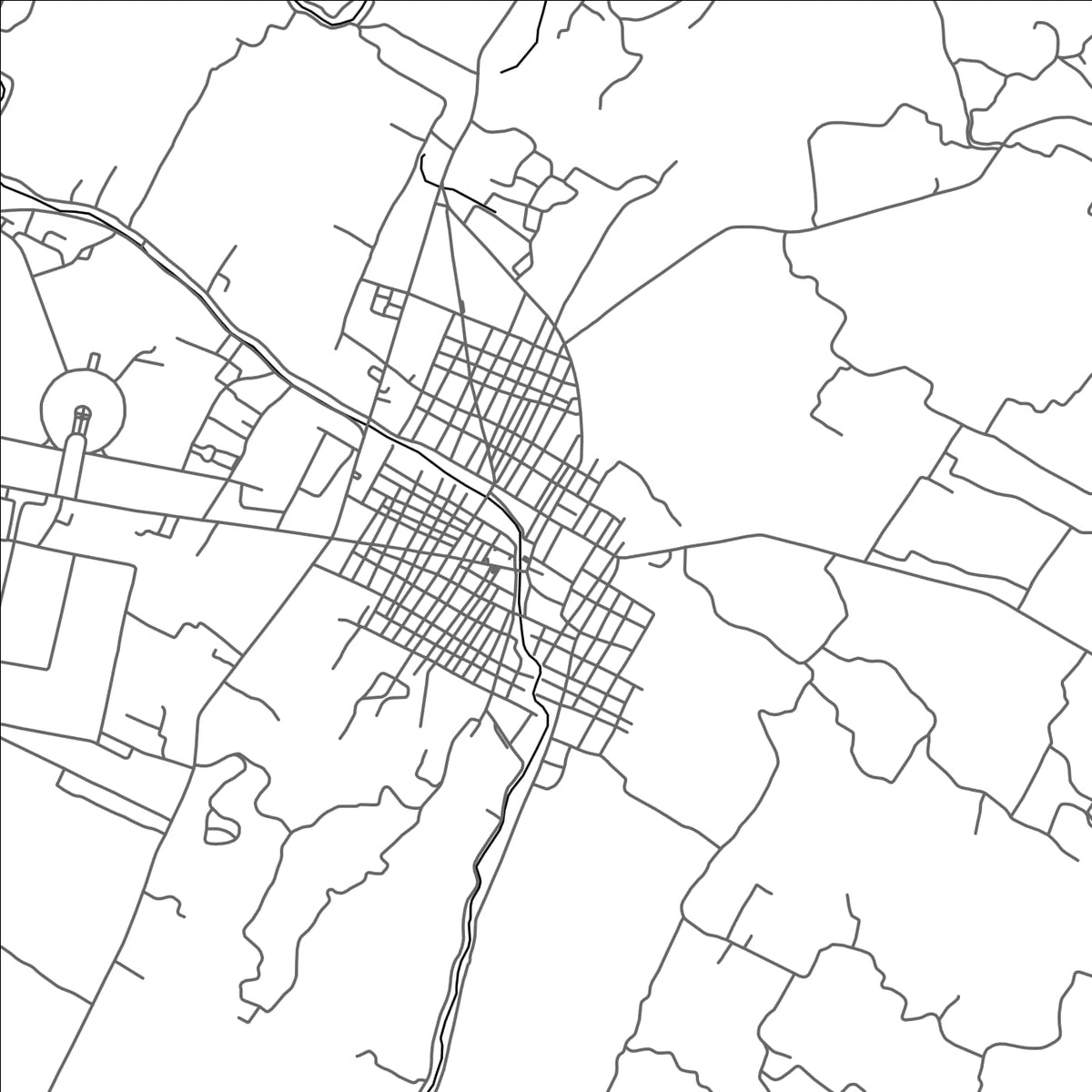 ROAD MAP OF BATAC, PHILIPPINES BY MAPBAKES