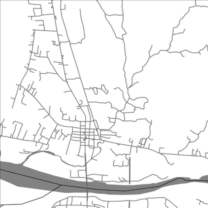 ROAD MAP OF BAUANG, PHILIPPINES BY MAPBAKES