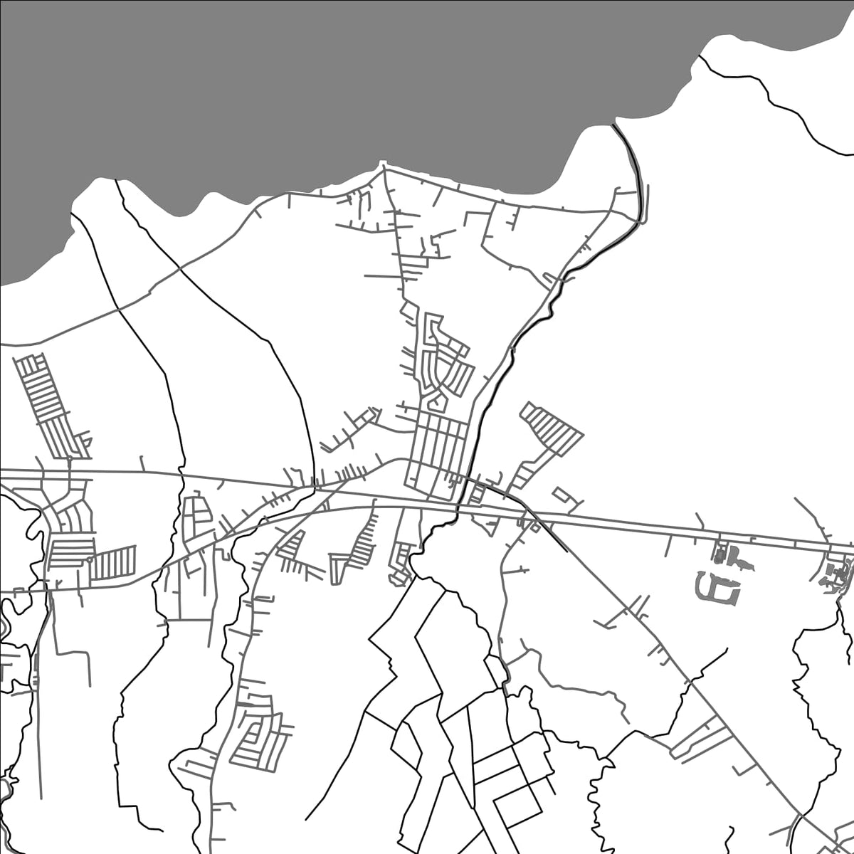 ROAD MAP OF BAY, PHILIPPINES BY MAPBAKES