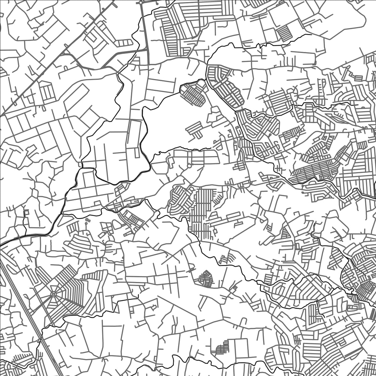ROAD MAP OF BIGNAY, PHILIPPINES BY MAPBAKES