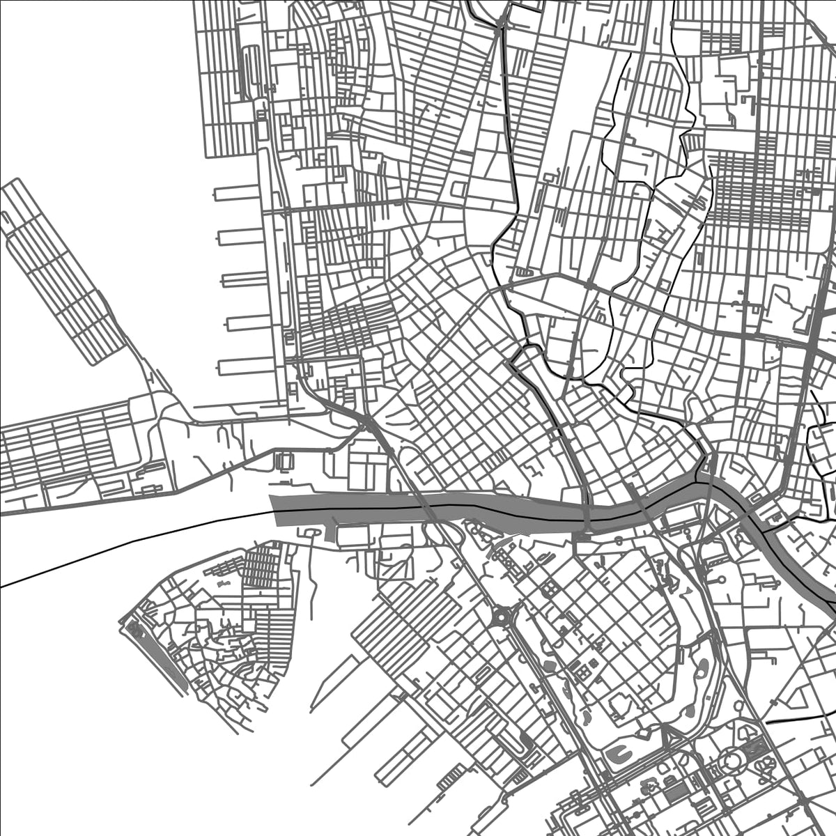 ROAD MAP OF BINONDO, PHILIPPINES BY MAPBAKES