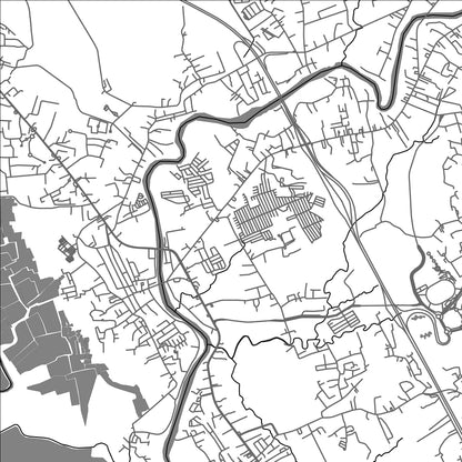 ROAD MAP OF BOCAUE, PHILIPPINES BY MAPBAKES