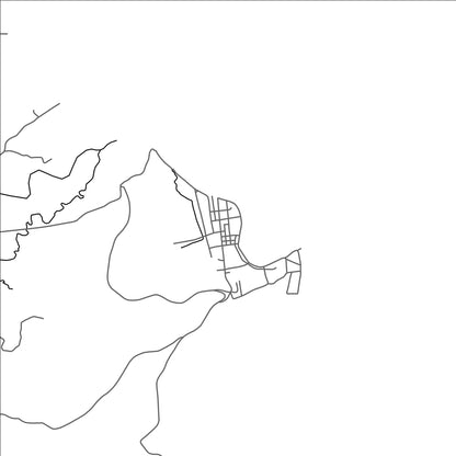 ROAD MAP OF BOSTON, PHILIPPINES BY MAPBAKES