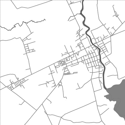 ROAD MAP OF BULUAN, PHILIPPINES BY MAPBAKES